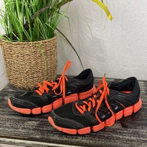 Adidas Men’s Climacool Oscillations Black & Orange Athletic Running Shoes 8